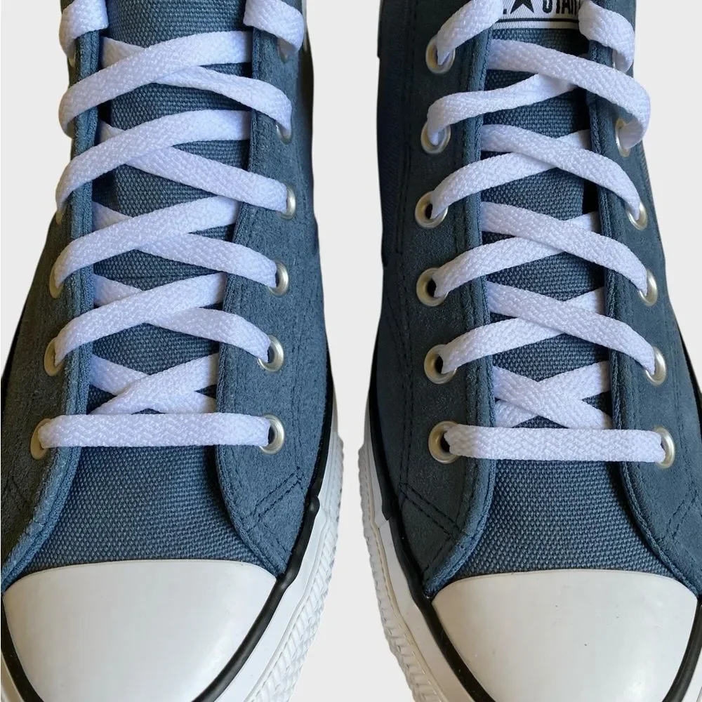 NWB Converse CTAS Malden Street Canvas & Suede Mid Sneakers Mens 10 Wms 12 Blue